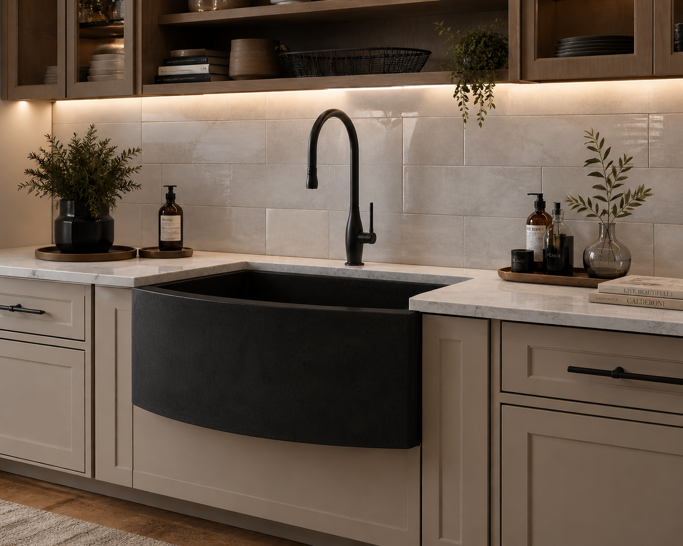 Pia Farmhouse Curva — imagem 2