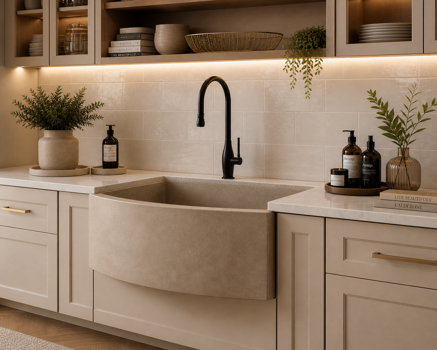 Pia Farmhouse Curva — imagem 3
