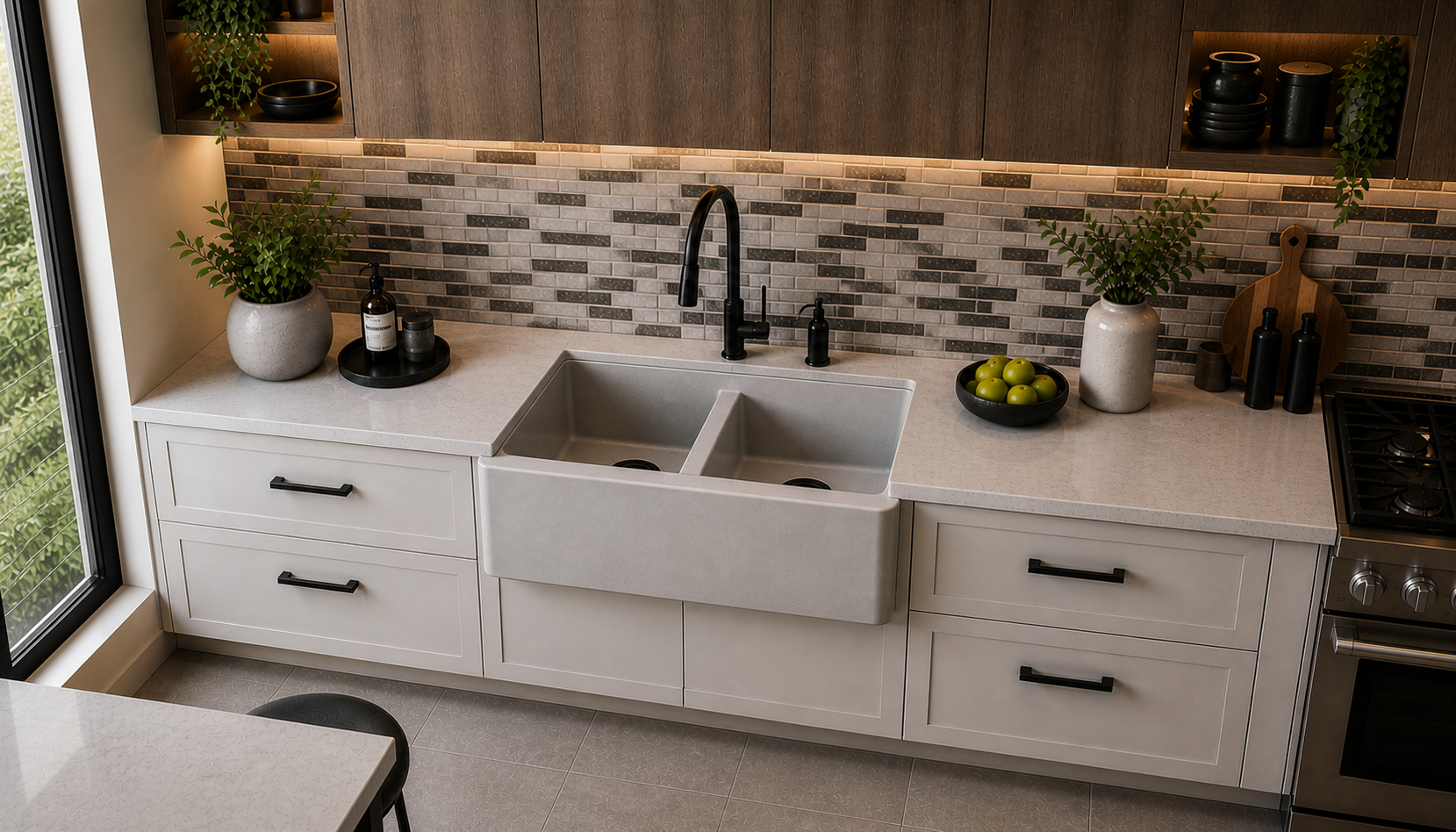 Pia Farmhouse Reta — imagem 4