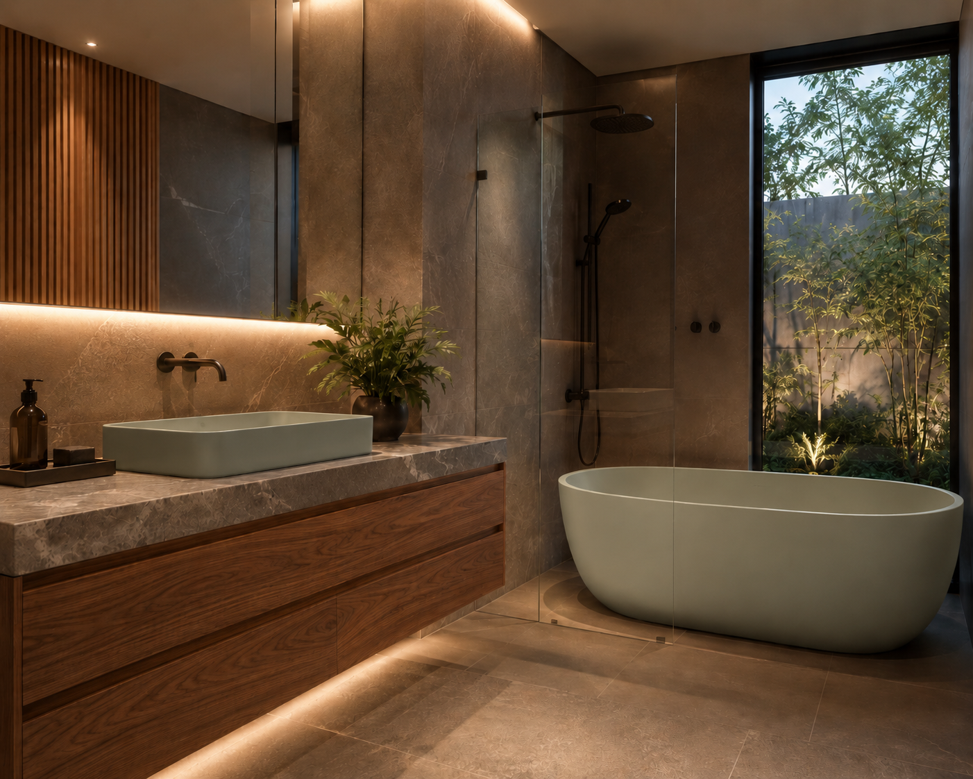 Conjunto Casa di Cimento Pietra Suite — imagem 2